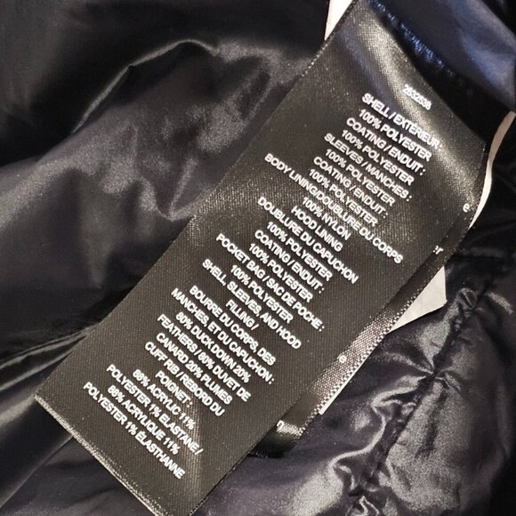 Atelier Noir Womens Sydney Jacket, Down, Feather, Black, Parka, Size Small - Picture 8 of 11